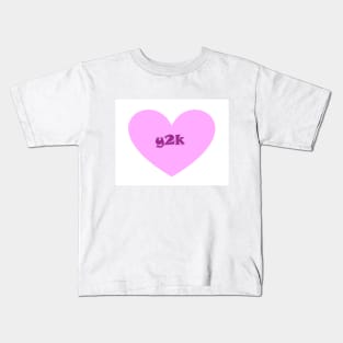 Y2K Heart Kids T-Shirt